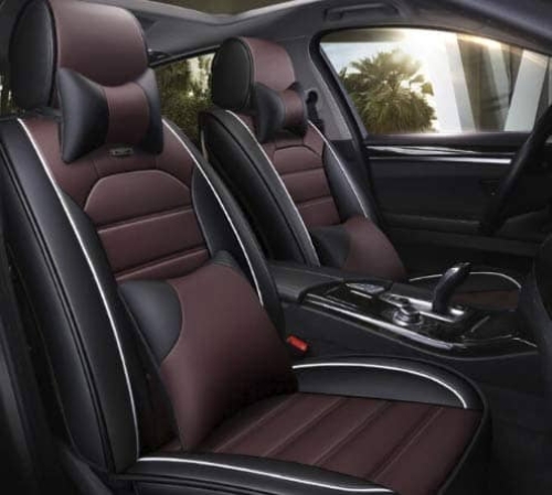 Leather seat covers on sale for car price